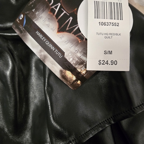 Harley Quinn Black and Red Corset/Skirt Costume - Picture 2 of 6